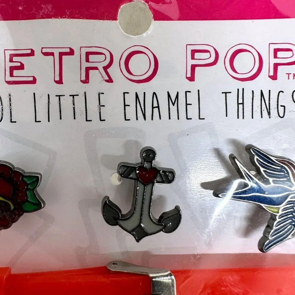 Retro Pop Red Bracelet & Slider Charms